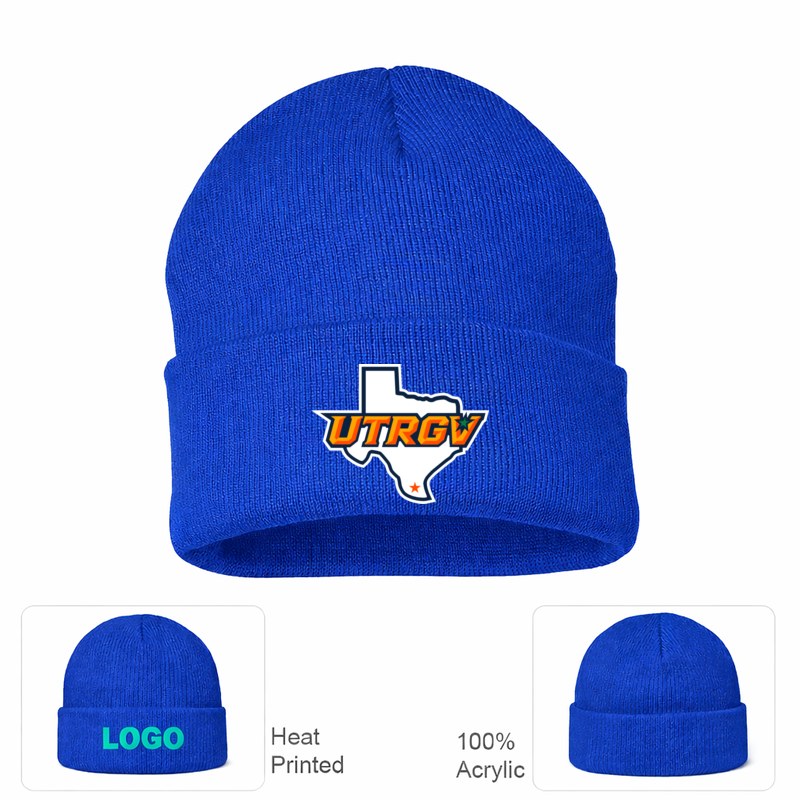UTRGV Vaqueros Royal Blue Beanie Hat