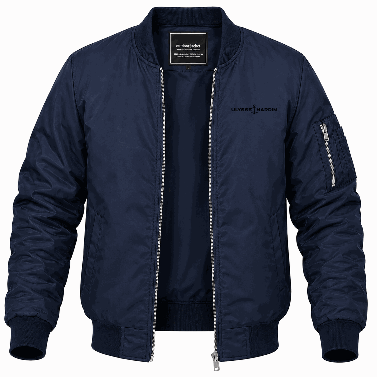 Men's Ulysse Nardin Lightweight Bomber Jacket - Navy