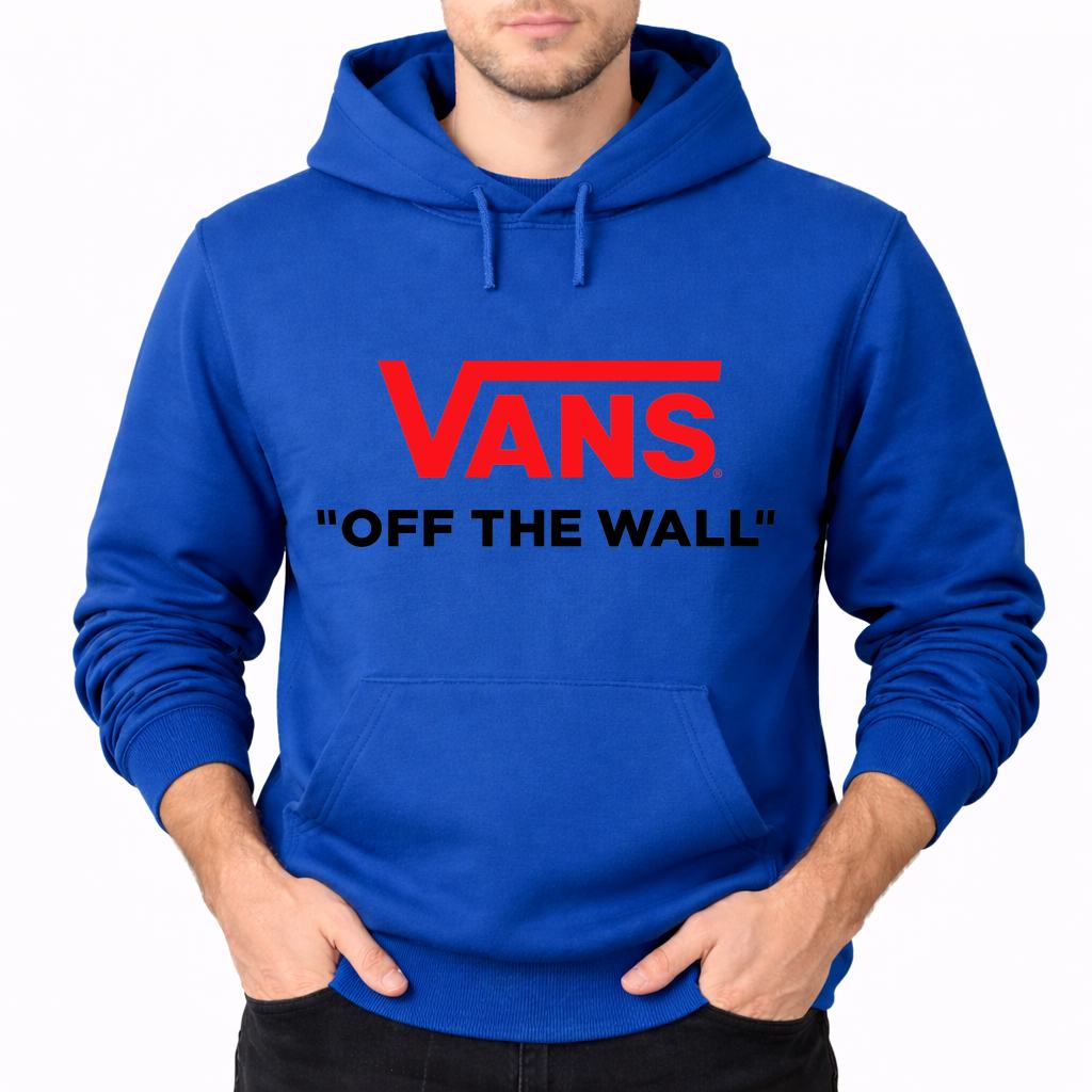 Men's Vans Pullover Hoodie - Blue