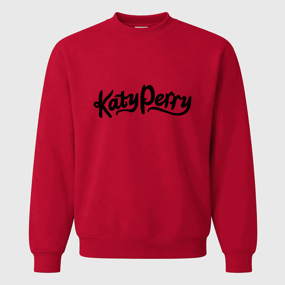 Men's Katy Perry Crewneck Sweatshirt - Red