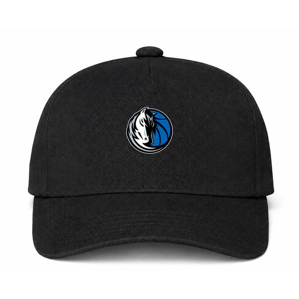 Dallas Mavericks NBA Logo Black Dad Baseball Cap Hat