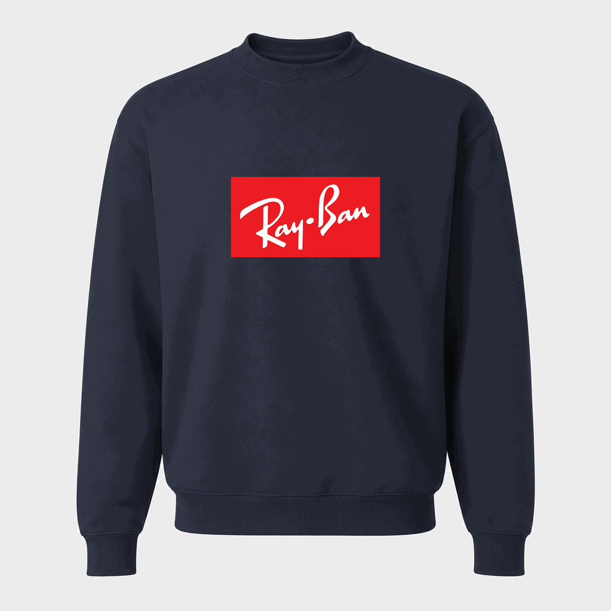 Men's Ray-Ban Crewneck Sweatshirt - Navy