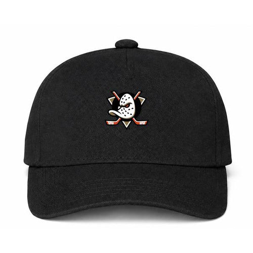 Anaheim Ducks NHL Logo Black Dad Baseball Cap Hat