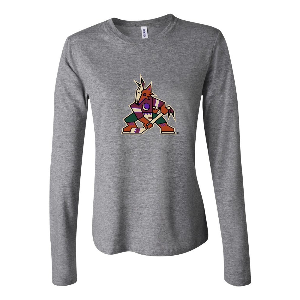Women's Arizona Coyotes Long Sleeve T-Shirt - Gray