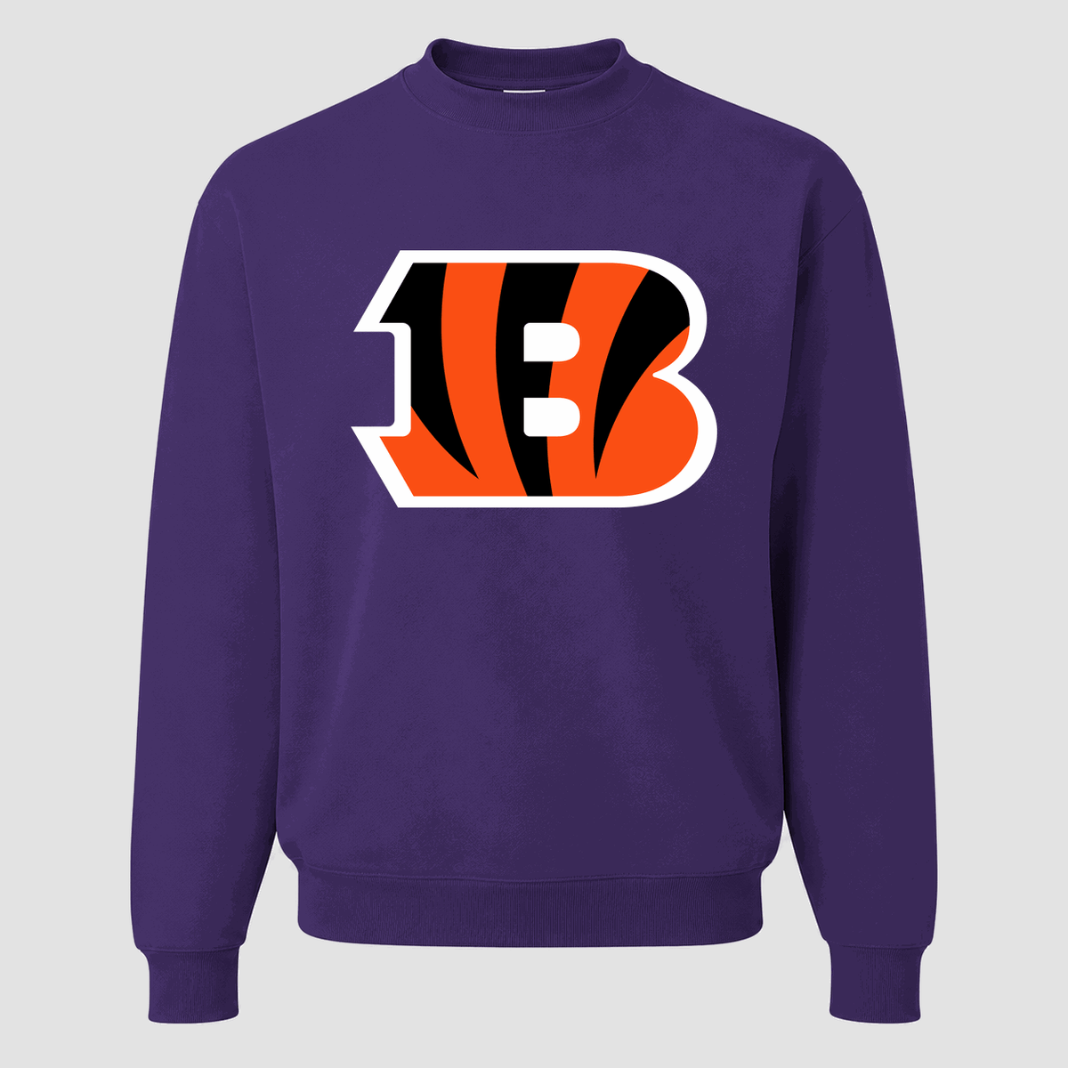 Men's Cincinnati Bengals Crewneck Sweatshirt - Purple