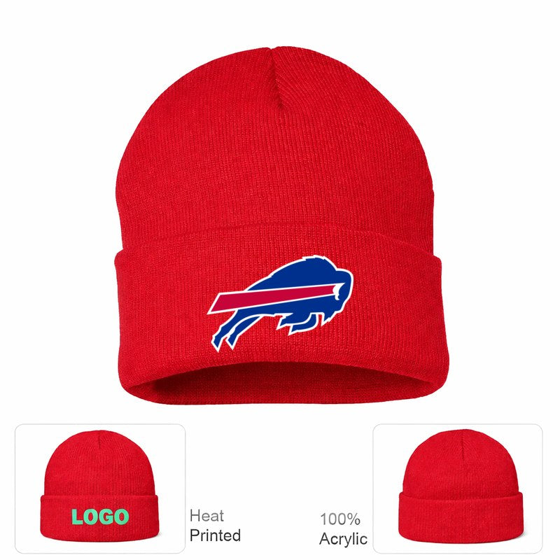 Buffalo Bills Red Beanie Hat