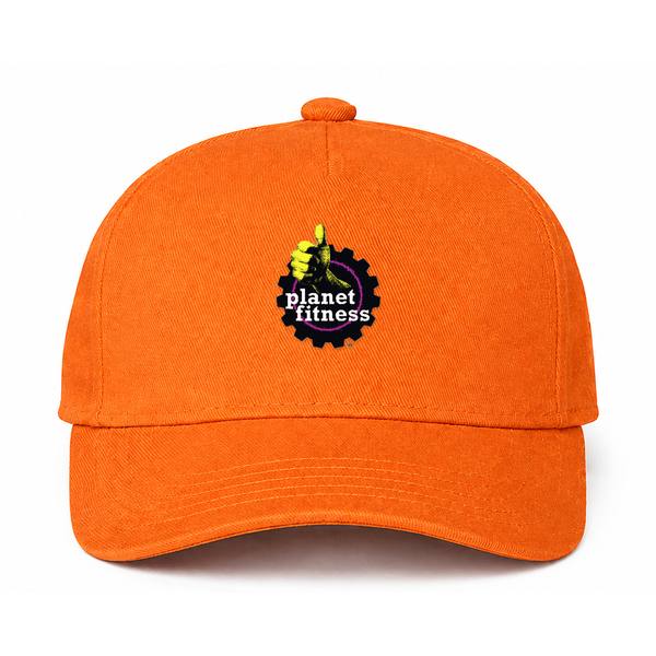 Planet Fitness Logo Orange Dad Baseball Cap Hat