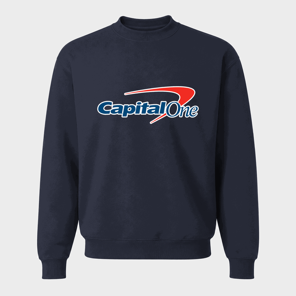Men's Capital One Crewneck Sweatshirt - Navy