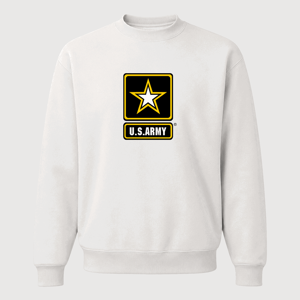 Men's U.S. Army Crewneck Sweatshirt - White