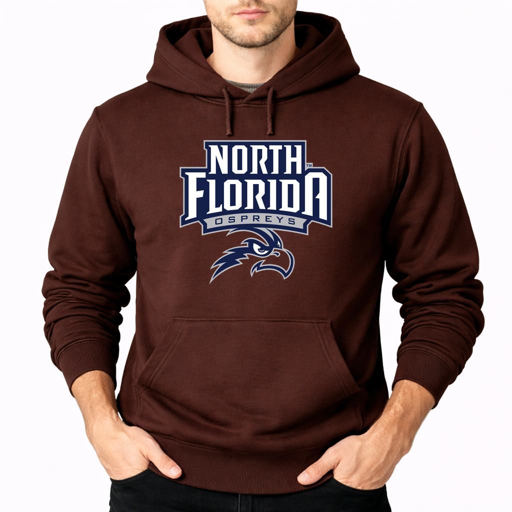 Men's UNF Ospreys Pullover Hoodie - Brown