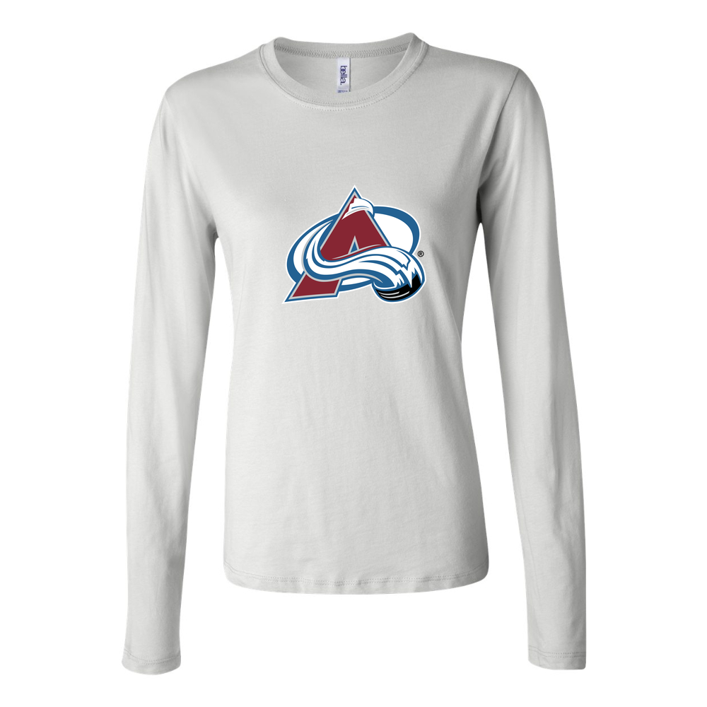 Women's Colorado Avalanche Long Sleeve T-Shirt - White