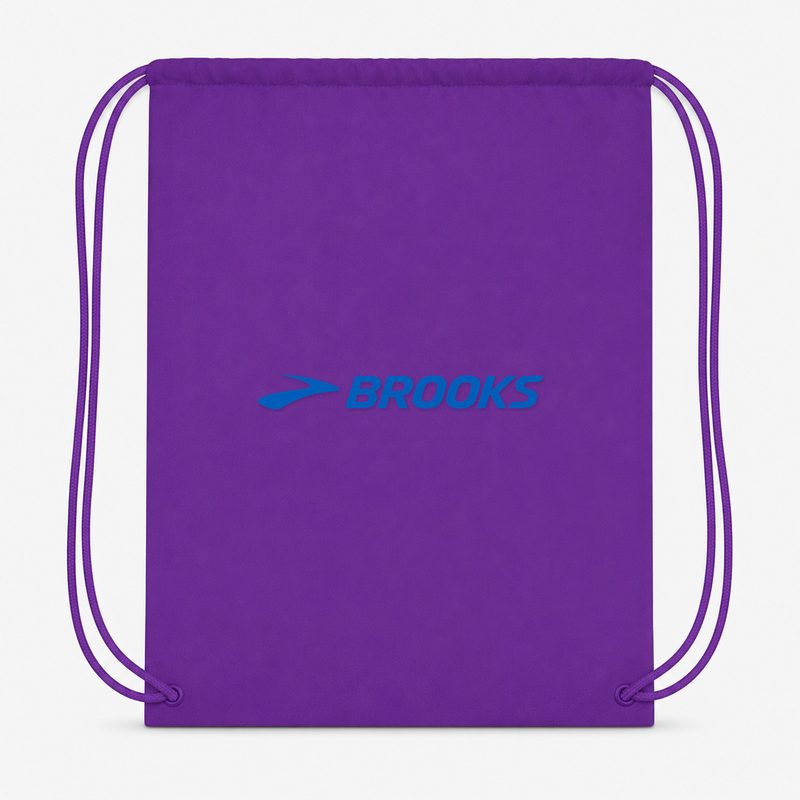 Brooks Drawstring Bag - Purple