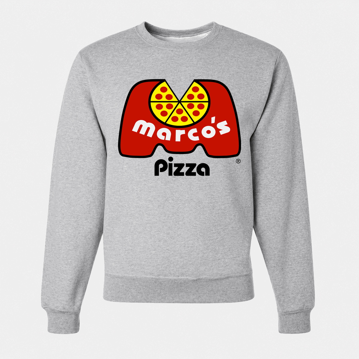 Men's Marco's Pizza Crewneck Sweatshirt - Gray