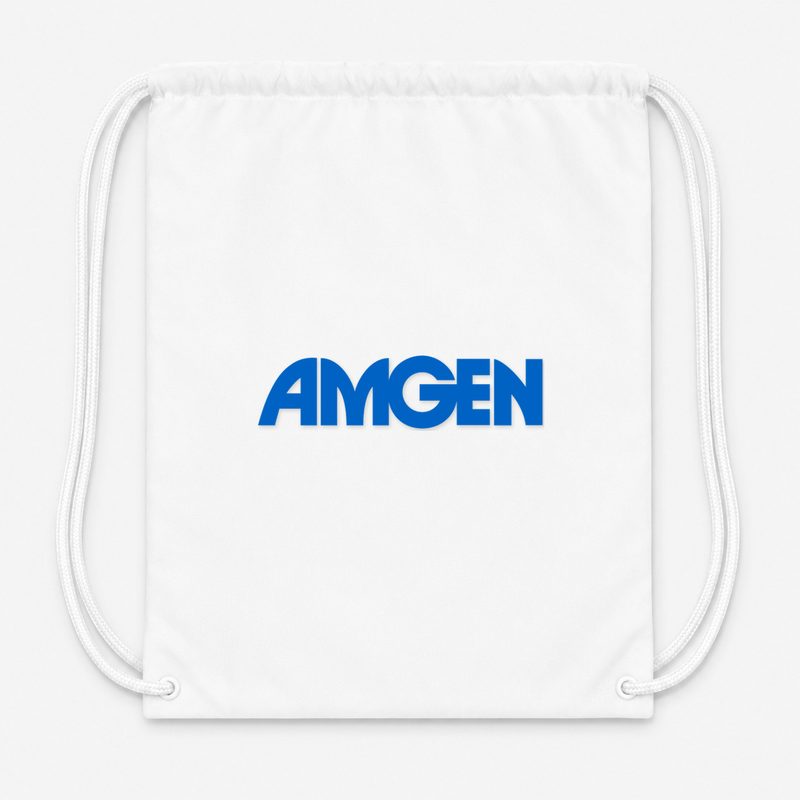 Amgen Min Drawstring Bag - White
