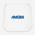 Amgen Min Drawstring Bag - White