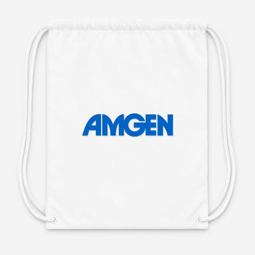 Amgen Min Drawstring Bag - White