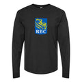 Men's RBC-Logo-500x281-min Long sleeves Cotton Blend T-Shirt - Black