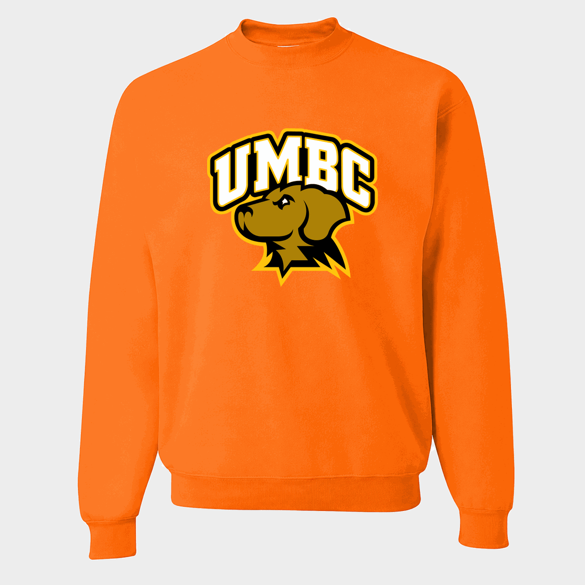 Men's UMBC Retrievers Crewneck Sweatshirt - Orange