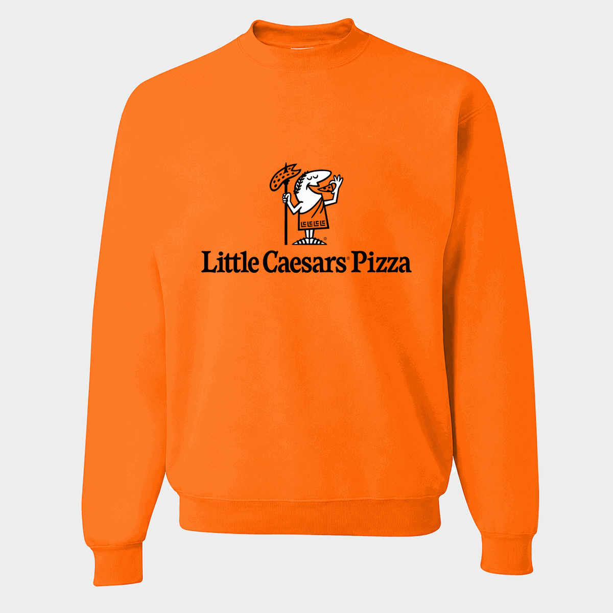 Men's Little Caesars Crewneck Sweatshirt - Orange