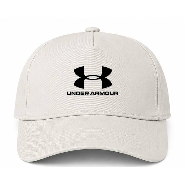 Under Armour Logo Beige Dad Baseball Cap Hat