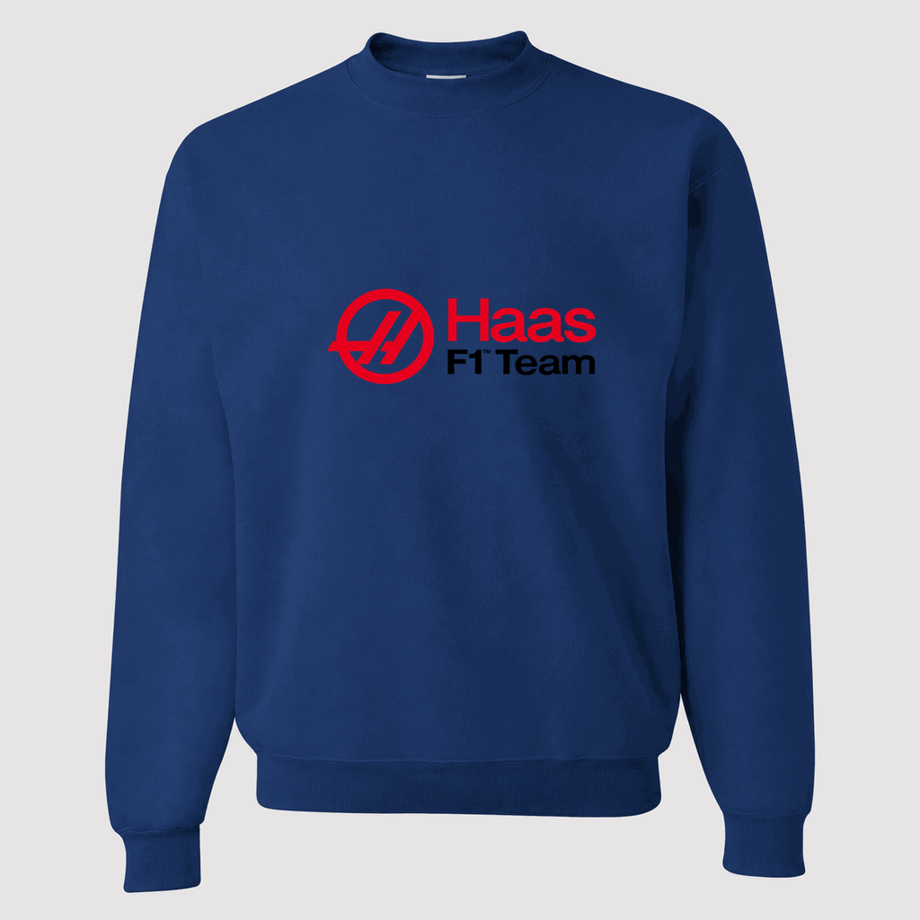 Men's Haas F1 Team Crewneck Sweatshirt - Blue