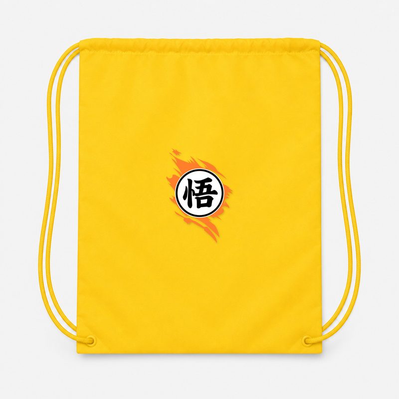 Dragon Ball Z Drawstring Bag - Yellow