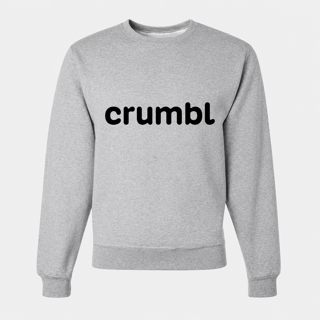 Men's Crumbl Cookies Crewneck Sweatshirt - Gray