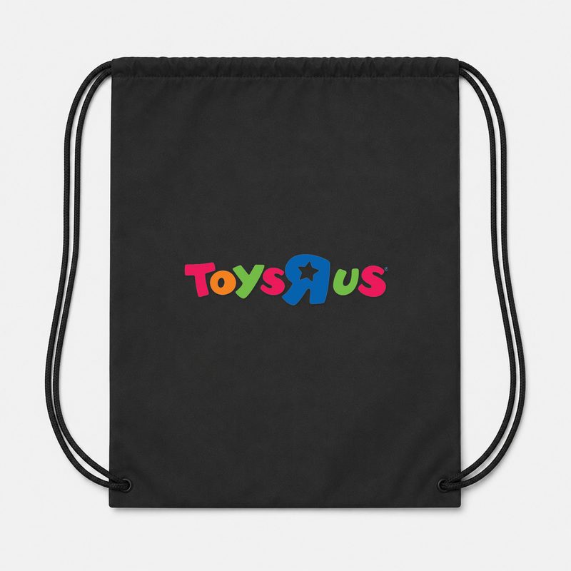 Toys R US Drawstring Bag - Black