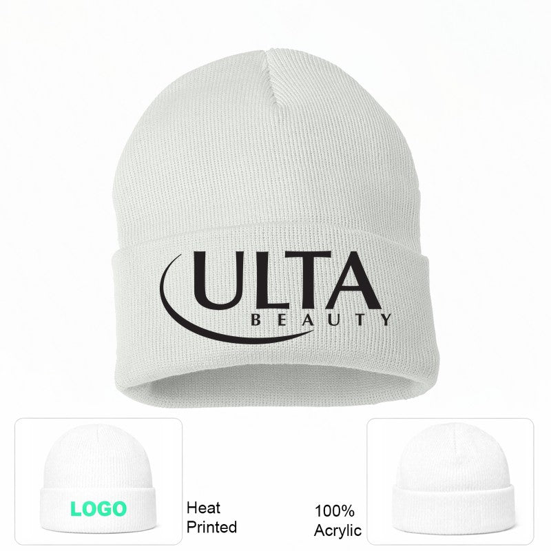 Ulta Beauty White Beanie Hat