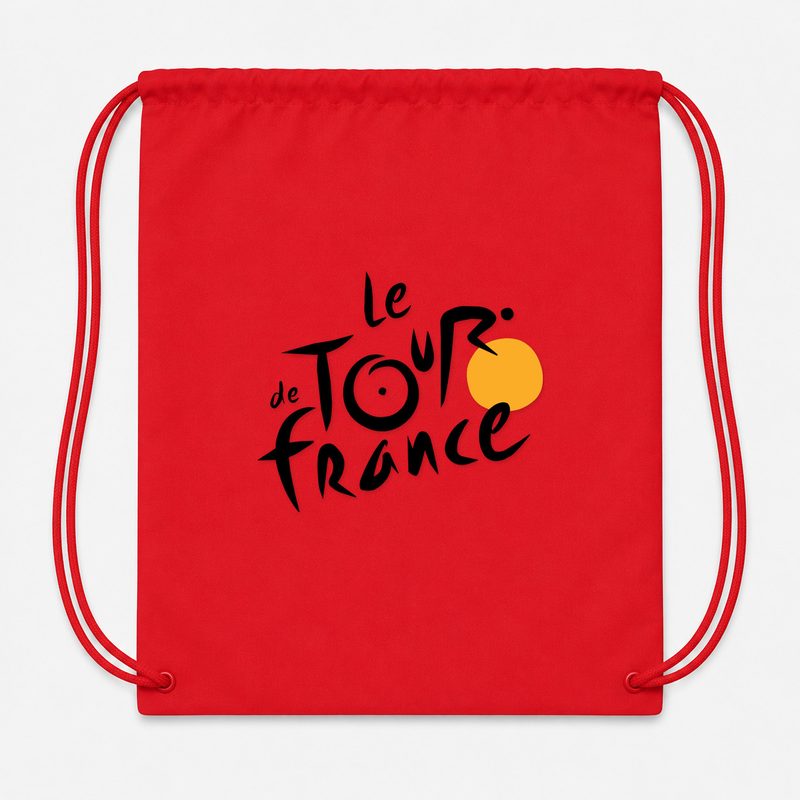Tour De France Drawstring Bag - Red