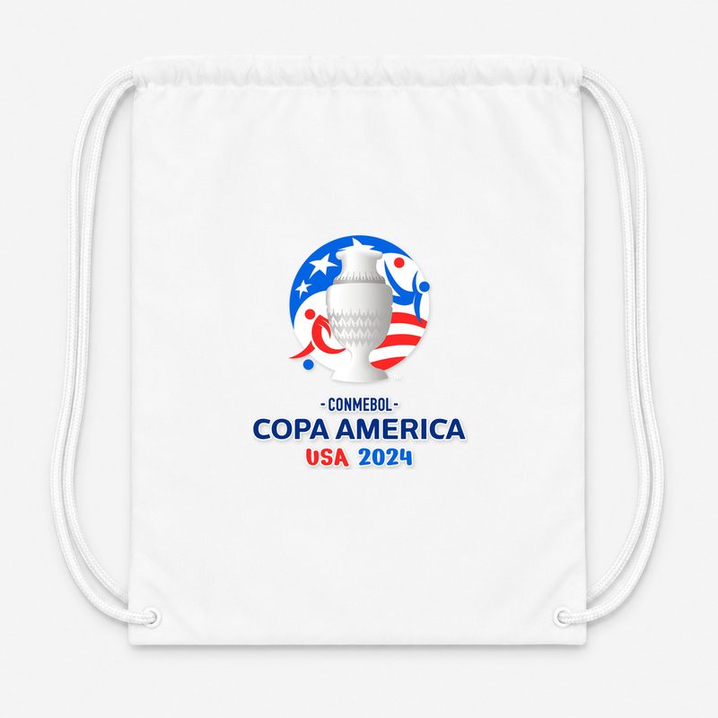 Copa América 2024 Drawstring Bag - White