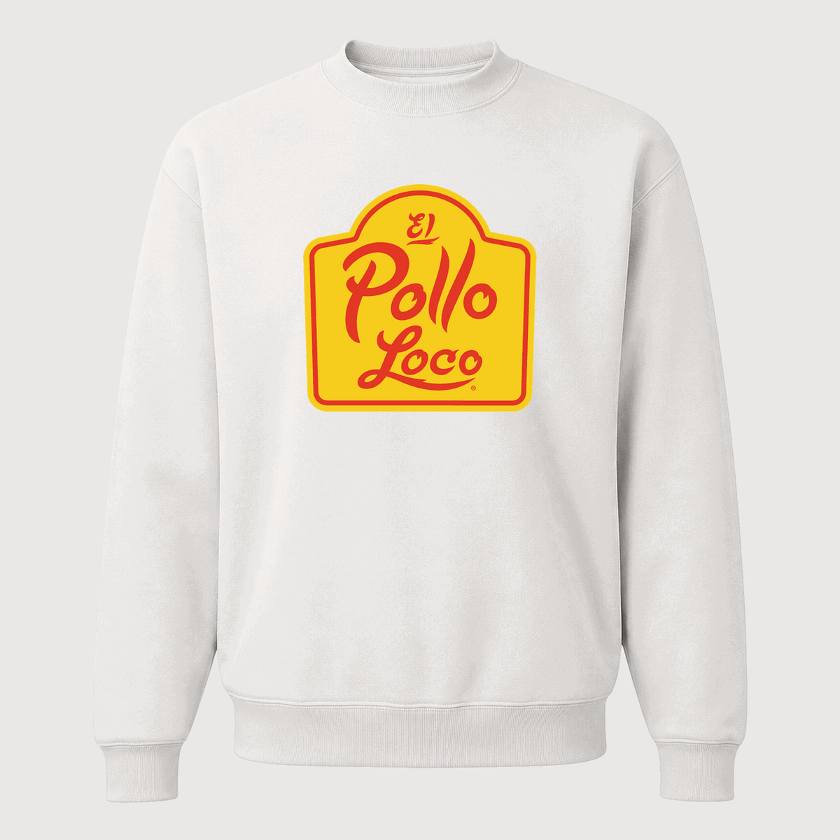 Men's El Pollo Loco Crewneck Sweatshirt - White