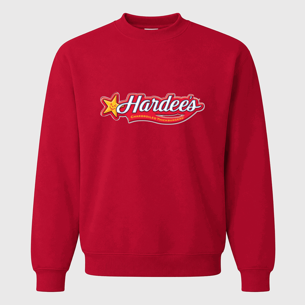Men's Hardee's Crewneck Sweatshirt - Red