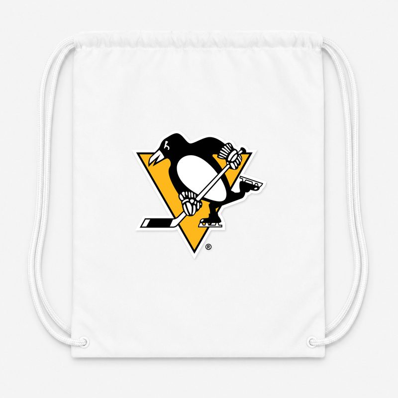 Pittsburgh Penguins Drawstring Bag - White