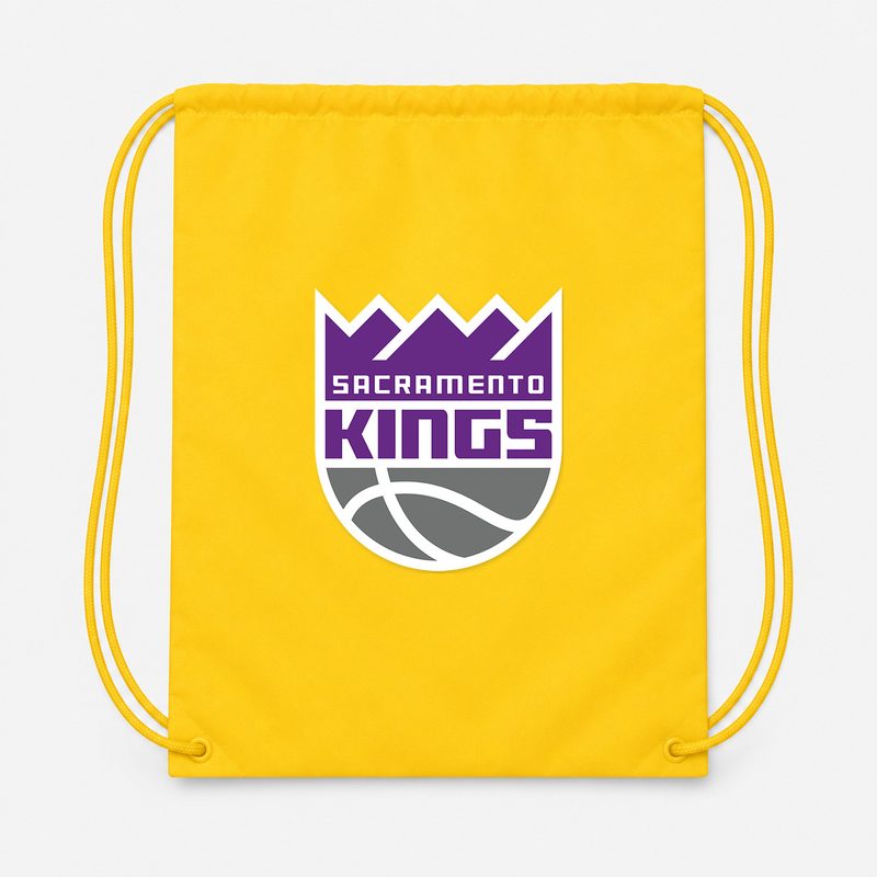 Sacramento Kings Drawstring Bag - Yellow