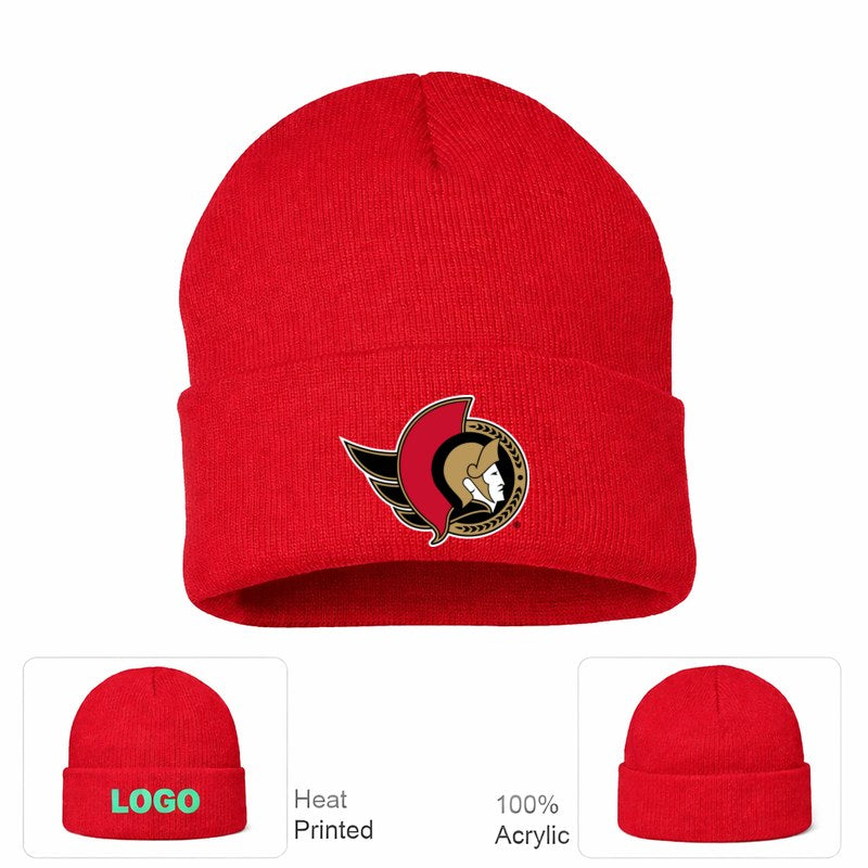 Ottawa Senators Red Beanie Hat