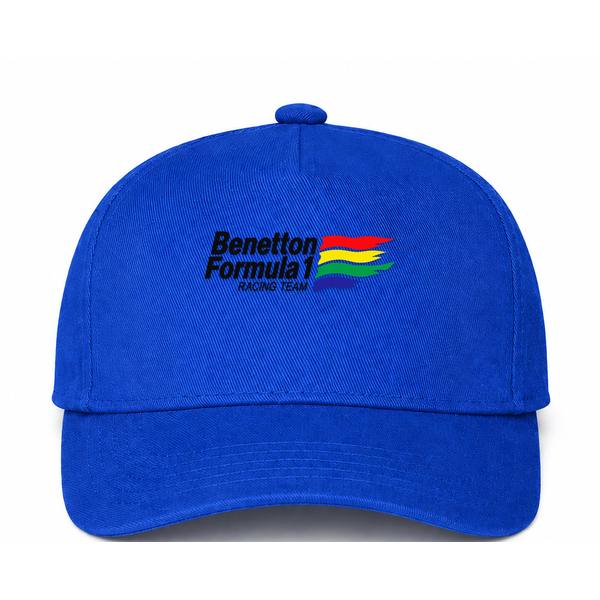 Benetton Formula 1 Racing Team Blue Dad Baseball Cap Hat