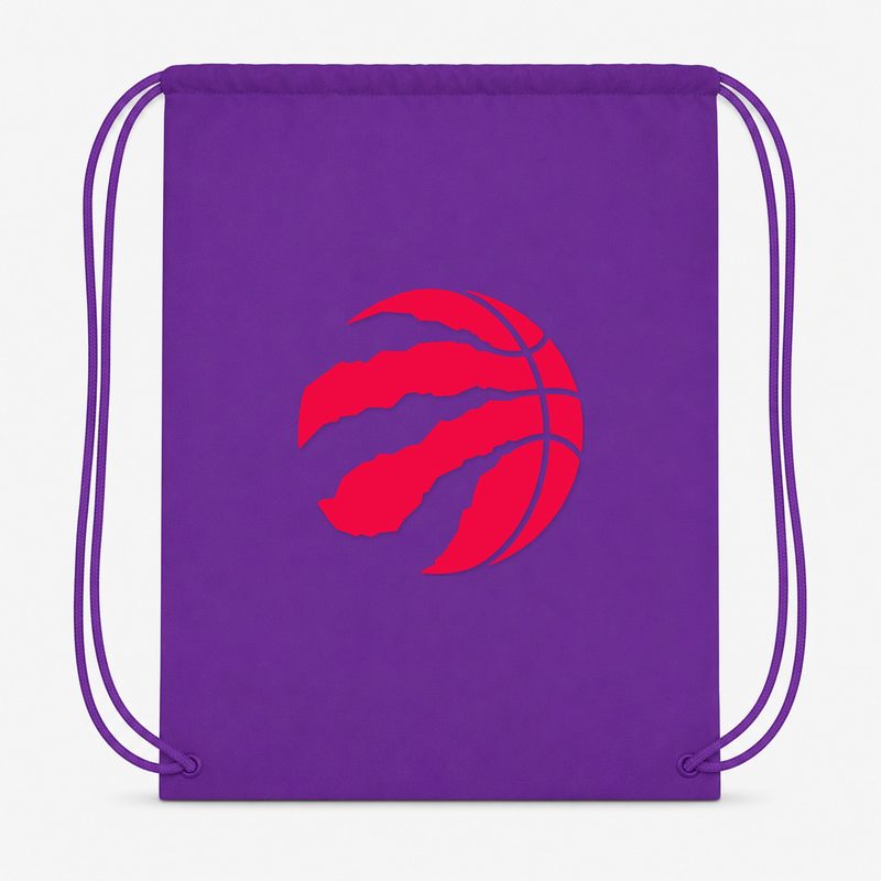 Toronto Raptors Drawstring Bag - Purple