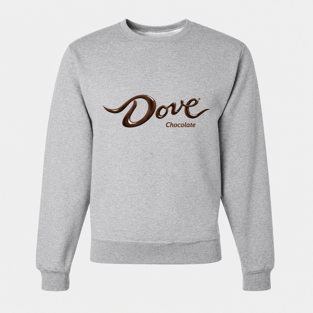 Men's Dove Chocolate Crewneck Sweatshirt - Gray