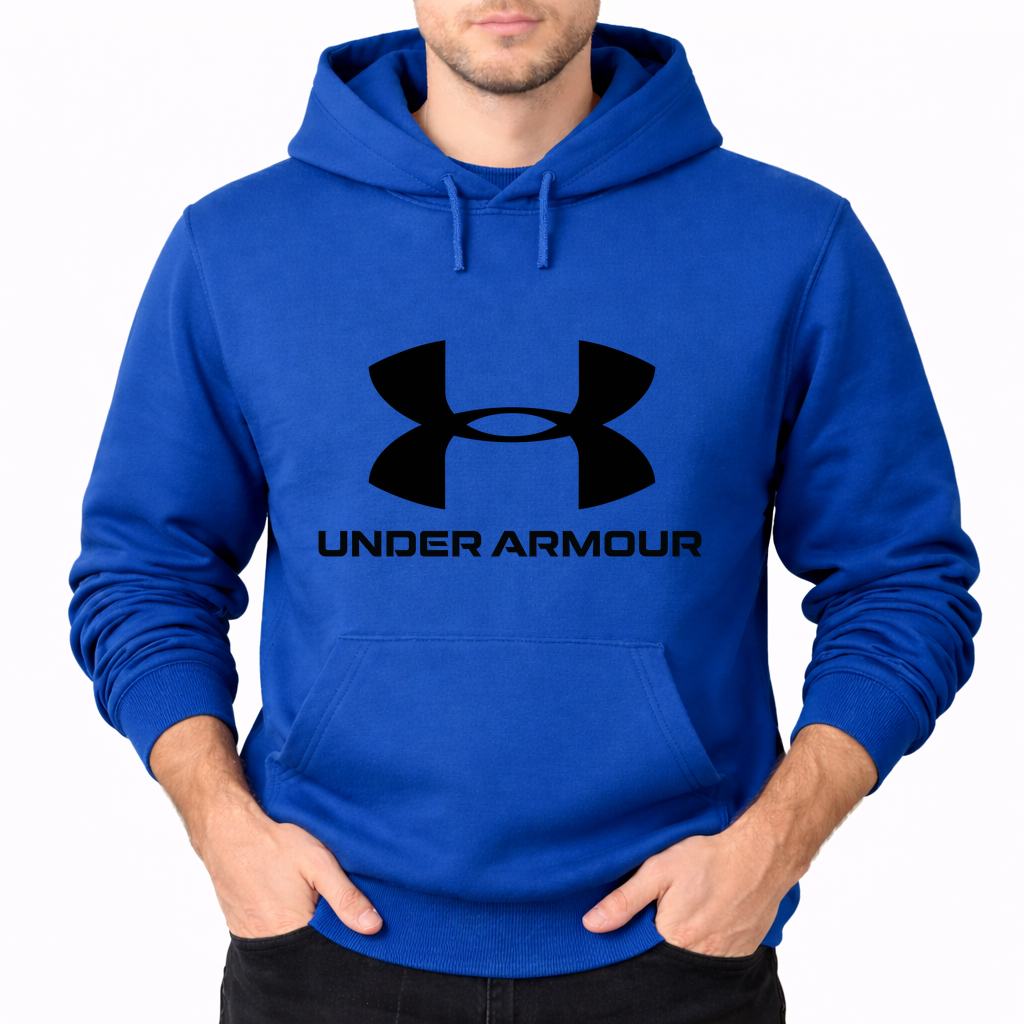 Men's Under Armour Pullover Hoodie - Blue