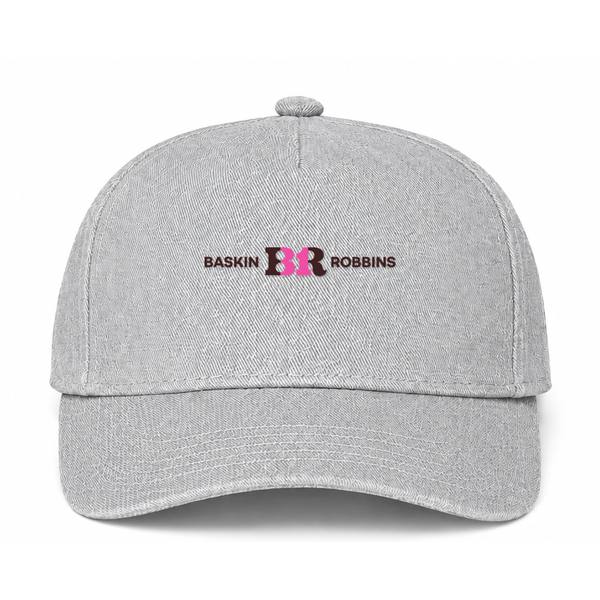 Baskin-Robbins Logo Gray Dad Baseball Cap Hat