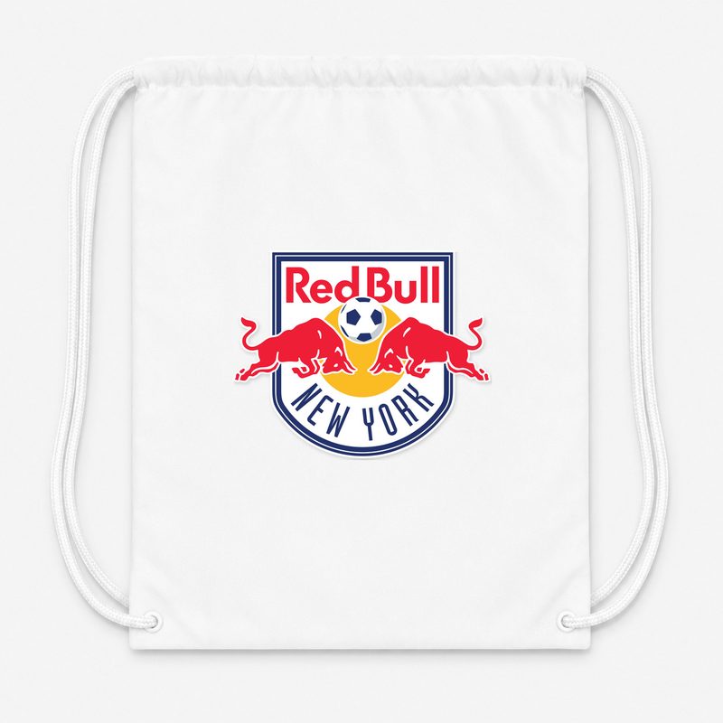 New York Red Bulls Drawstring Bag - White