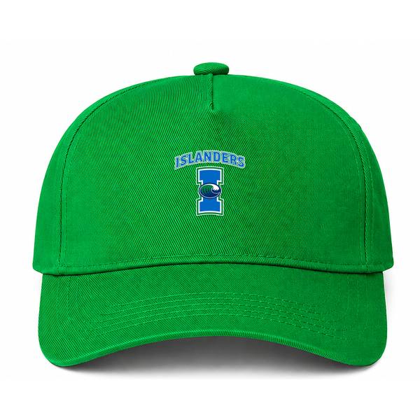 Texas A&M Corpus Christi Islanders Logo Green Dad Baseball Cap Hat