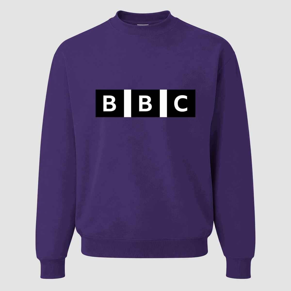Men's BBC Crewneck Sweatshirt - Purple