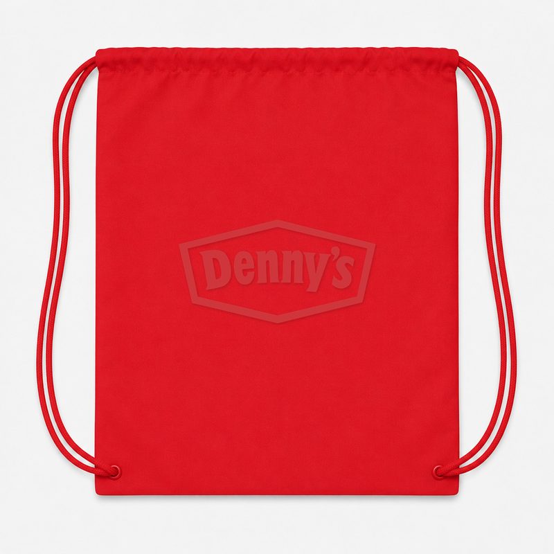 Dennys Drawstring Bag - Red