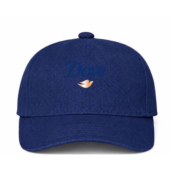 Dove Logo Navy Dad Baseball Cap Hat