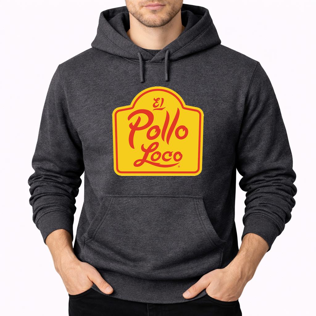 Men's El Pollo Loco Pullover Hoodie - Charcoal