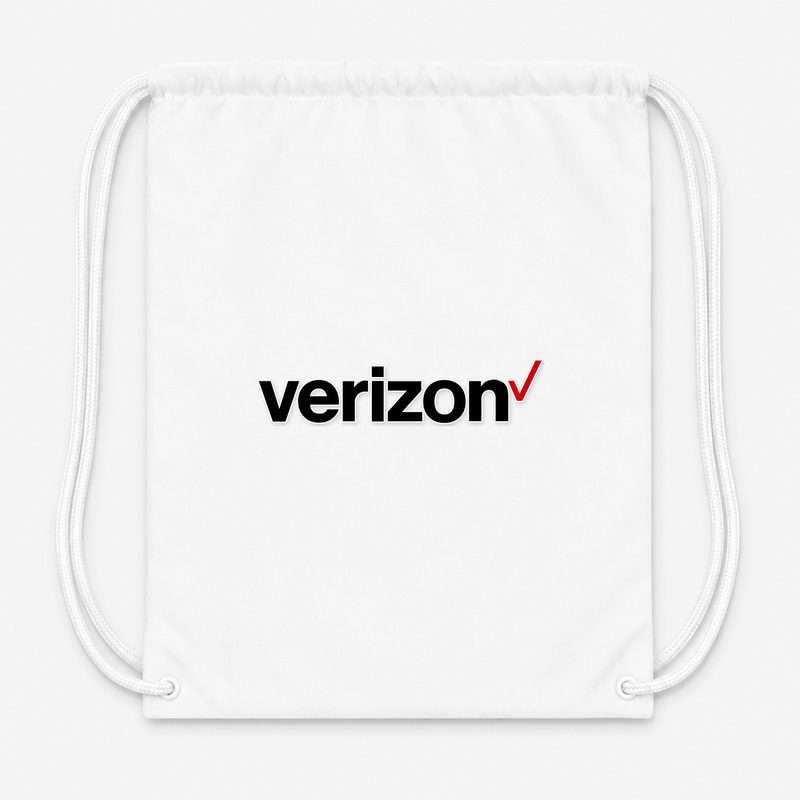 Verizon Drawstring Bag - White