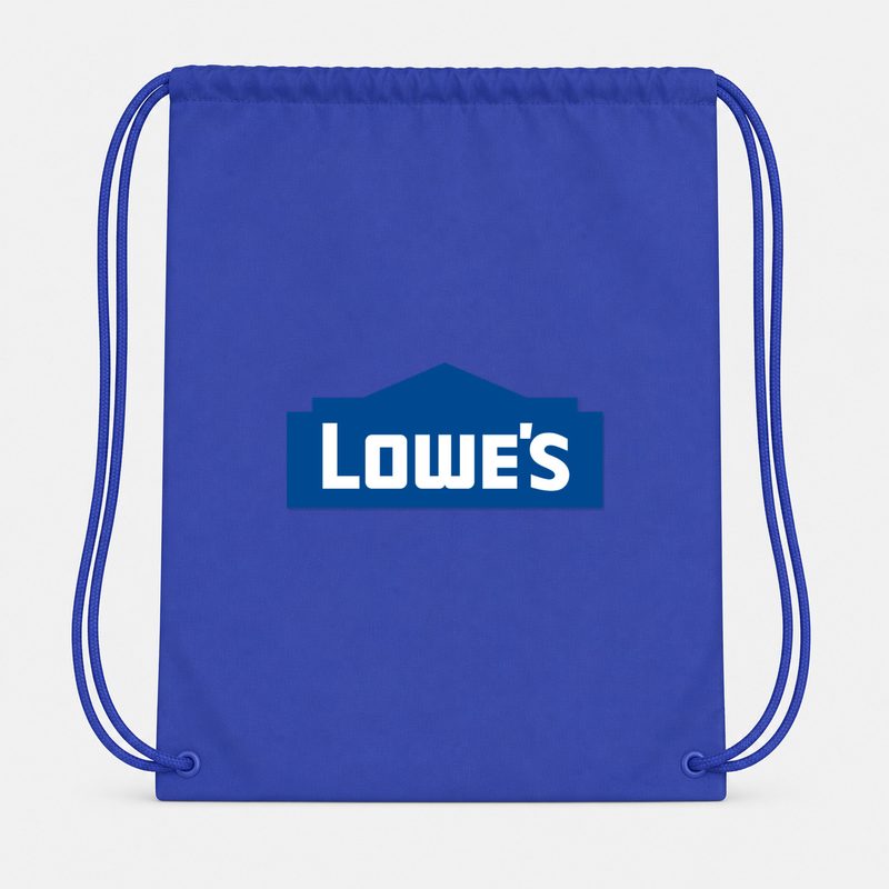 Lowes Min Drawstring Bag - Blue