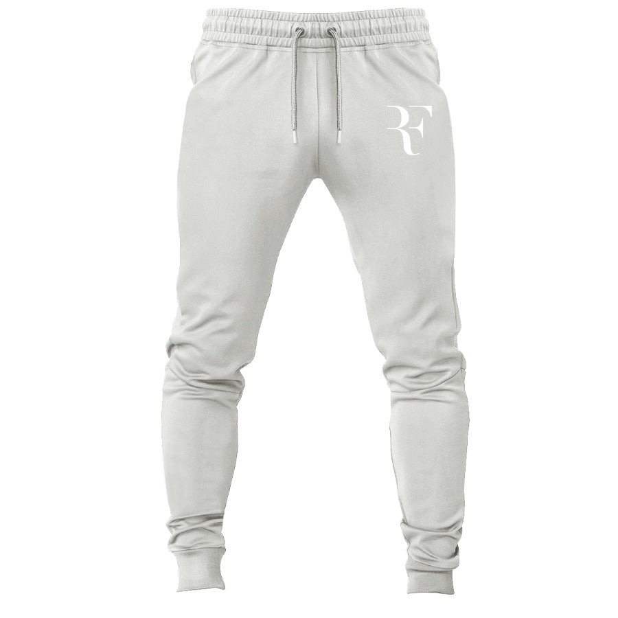 Roger Federer White joggers sweatpants - White